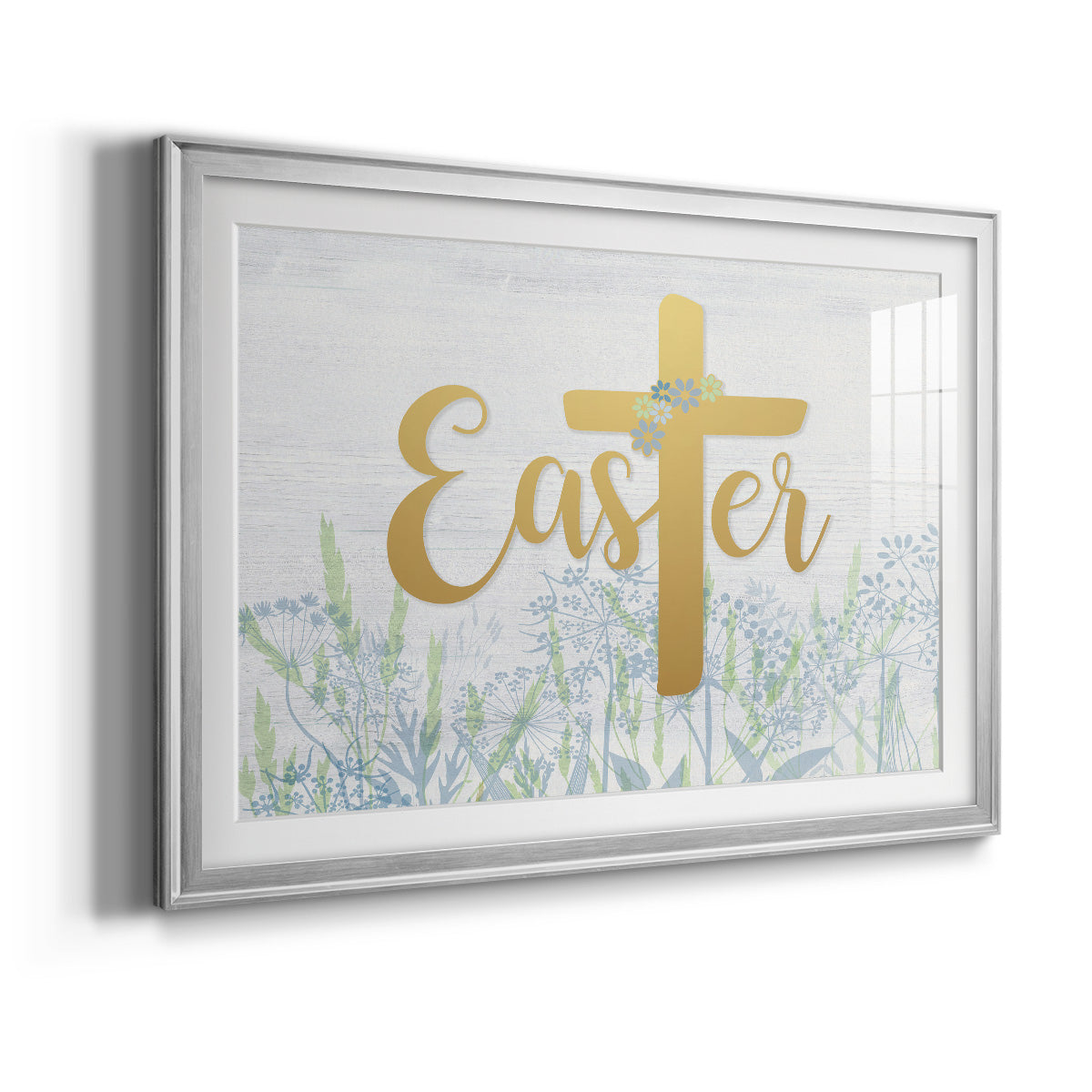 Easter Wildflowers - Modern Framed Art Print