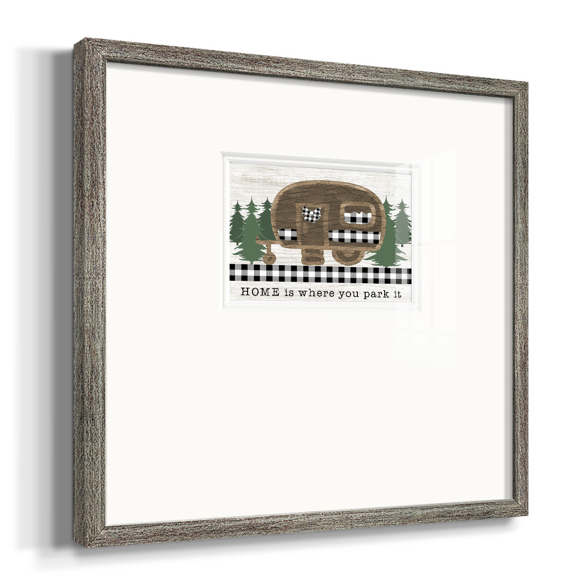 Park It Premium Framed Print Double Matboard