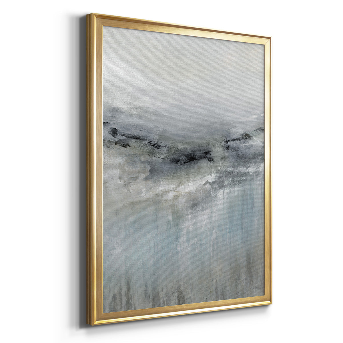 A Cool Wind - Modern Framed Canvas Print