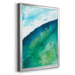 New Air II - Modern Framed Canvas Print