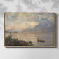 Traunsee, 1871 - Floater Framed Canvas Print