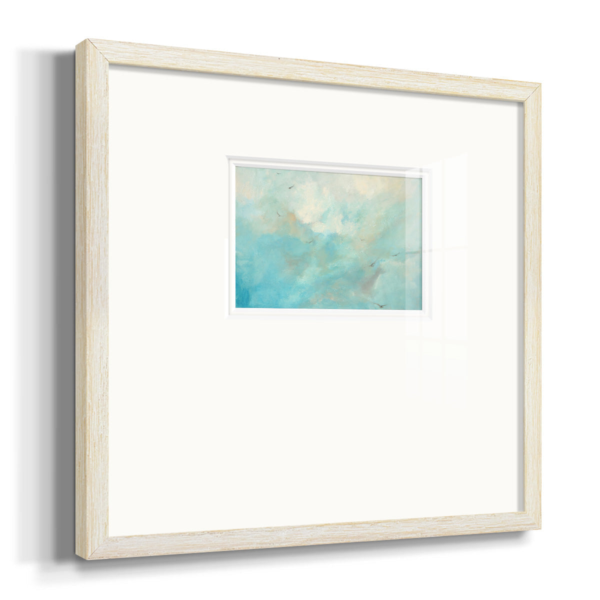 Flying Home - Premium Framed Print Double Matboard