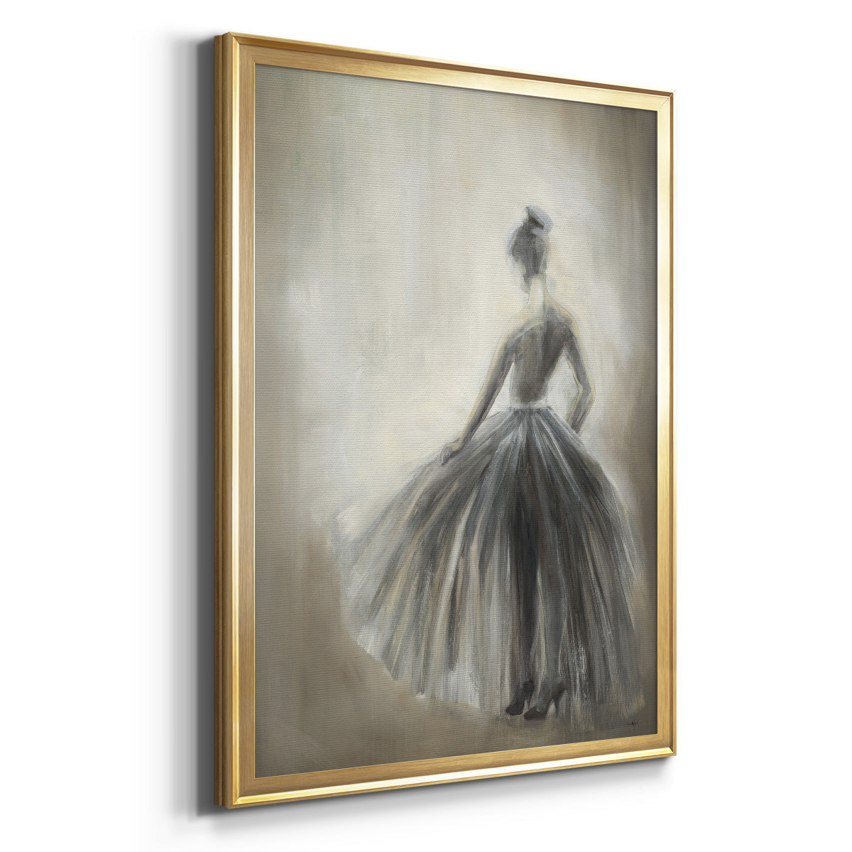 Over in the Light -  Framed Canvas Print