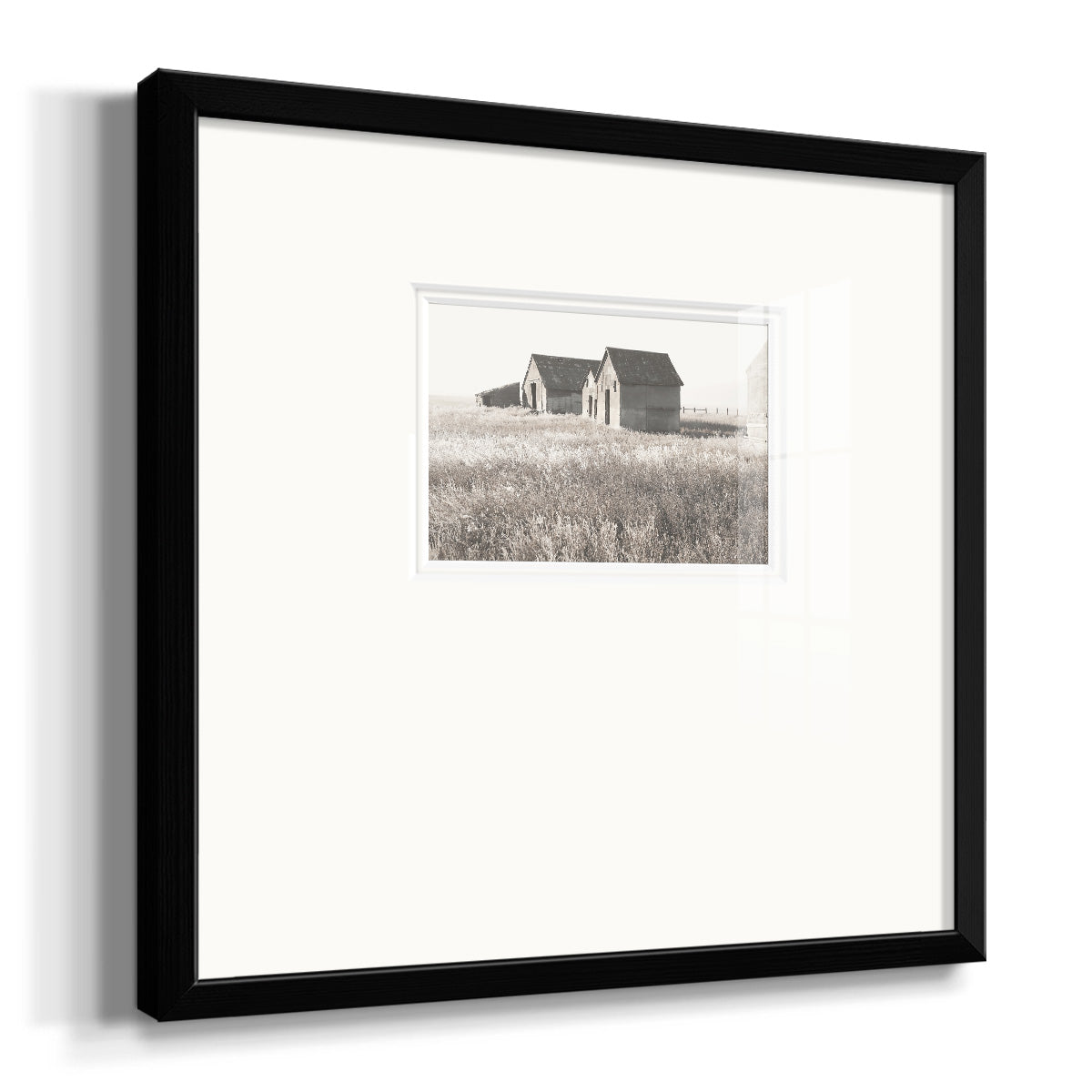 Neutral Barn Premium Framed Print Double Matboard