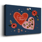 Happy Galentine II - Canvas Art Print