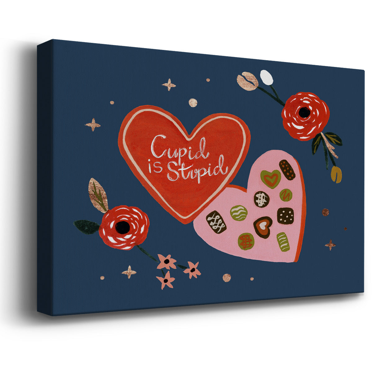 Happy Galentine II - Canvas Art Print