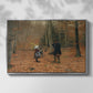 The Woodman and his Children, 1886 - Floater Framed Canvas Print