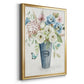 Garden Bouquet - Modern Framed Canvas Print