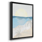 Happy Place - Modern Framed Canvas Print