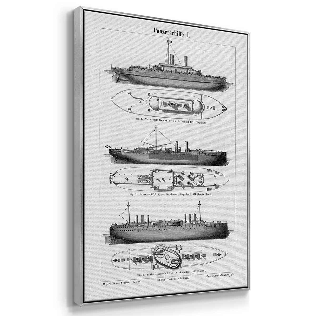 Industrial Flight - Floater Framed Canvas Set