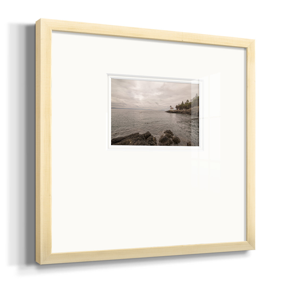 Solitary Premium Framed Print Double Matboard