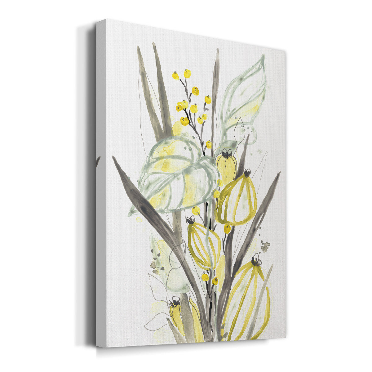 Ethereal Citron II Premium Gallery Wrapped Canvas - Ready to Hang