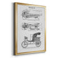 Industrial Motorcar - Modern Framed Canvas Print