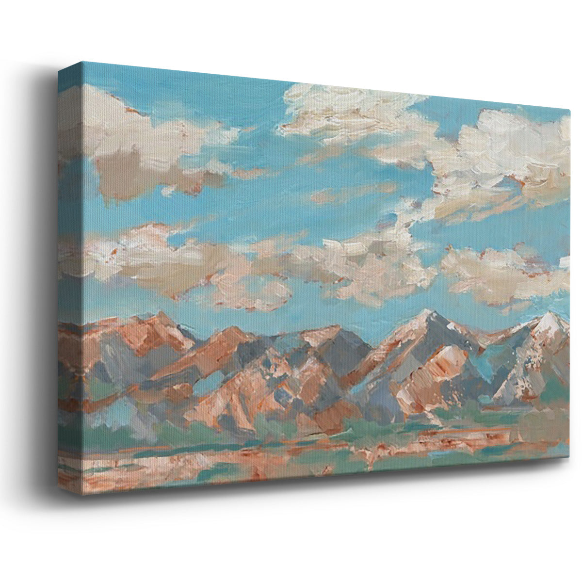 Pastel Western Vista I Premium Gallery Wrapped Canvas - Ready to Hang