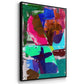 Brights Strokes I - Floater Framed Canvas Set