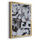 Beverlywood City Forms - Modern Framed Canvas Print