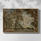 Salisbury Cathedral from the Bishop's Grounds, c. 1822-1823 - Floater Framed Canvas Print
