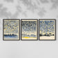 Abstract Series CXCII - Restickable Framed Art Set
