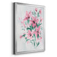 Posy Blooms III - Modern Framed Canvas Print