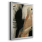 Baked Paintstrokes I - Modern Framed Canvas Print