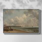 Yarmouth Jetty, 1822 - Floater Framed Canvas Print