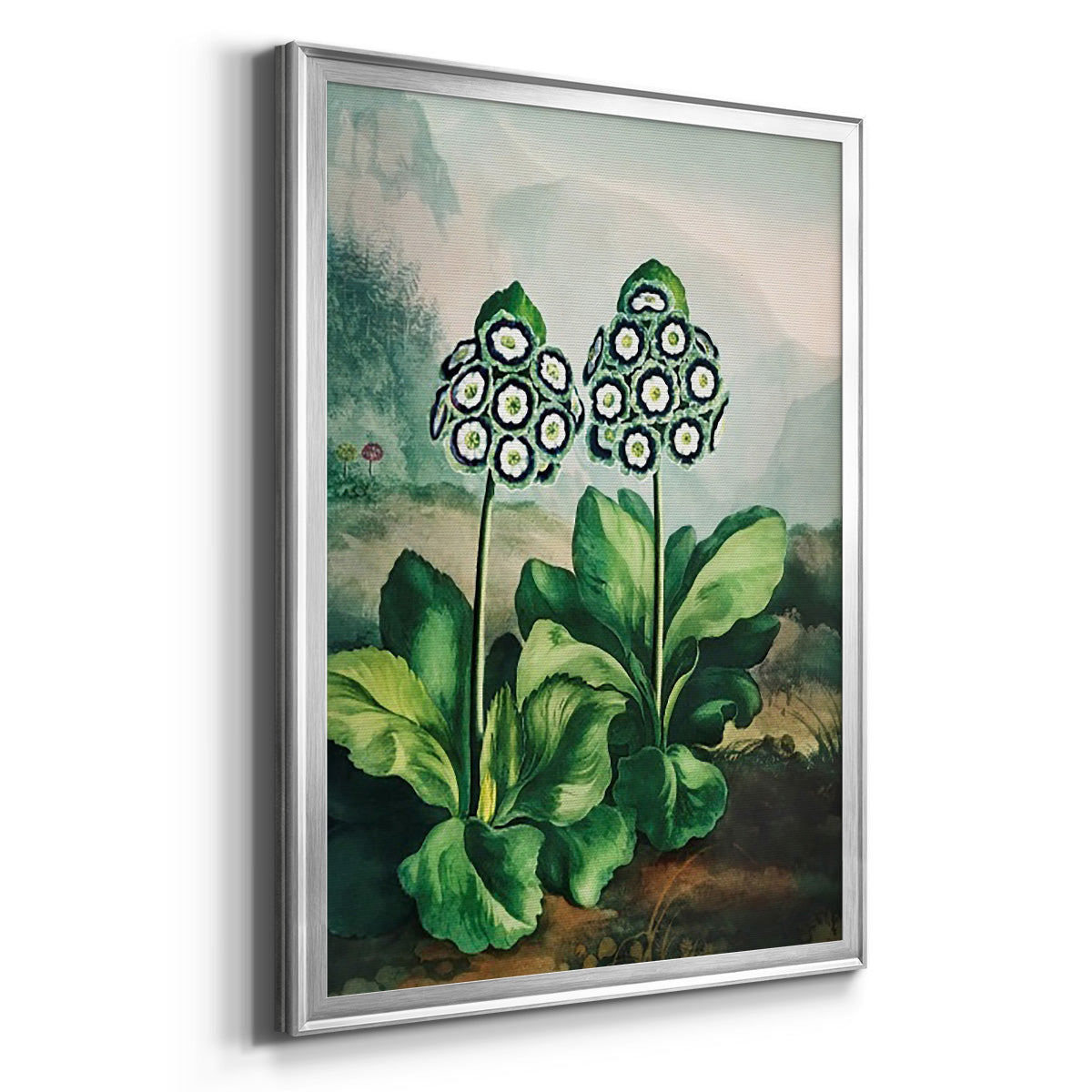 Temple of Flora XI - Modern Framed Canvas Print