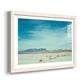 Salt Flat Walk II - Barnwood Framed Art Print
