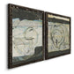 Continuing Energy I - Premium Framed Canvas 2 Piece Set - Ready to Hang