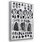 Grey Arches I - Floater Framed Canvas Set