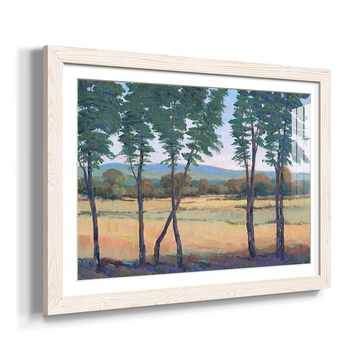 Still Morning I - Barnwood Framed Art Print