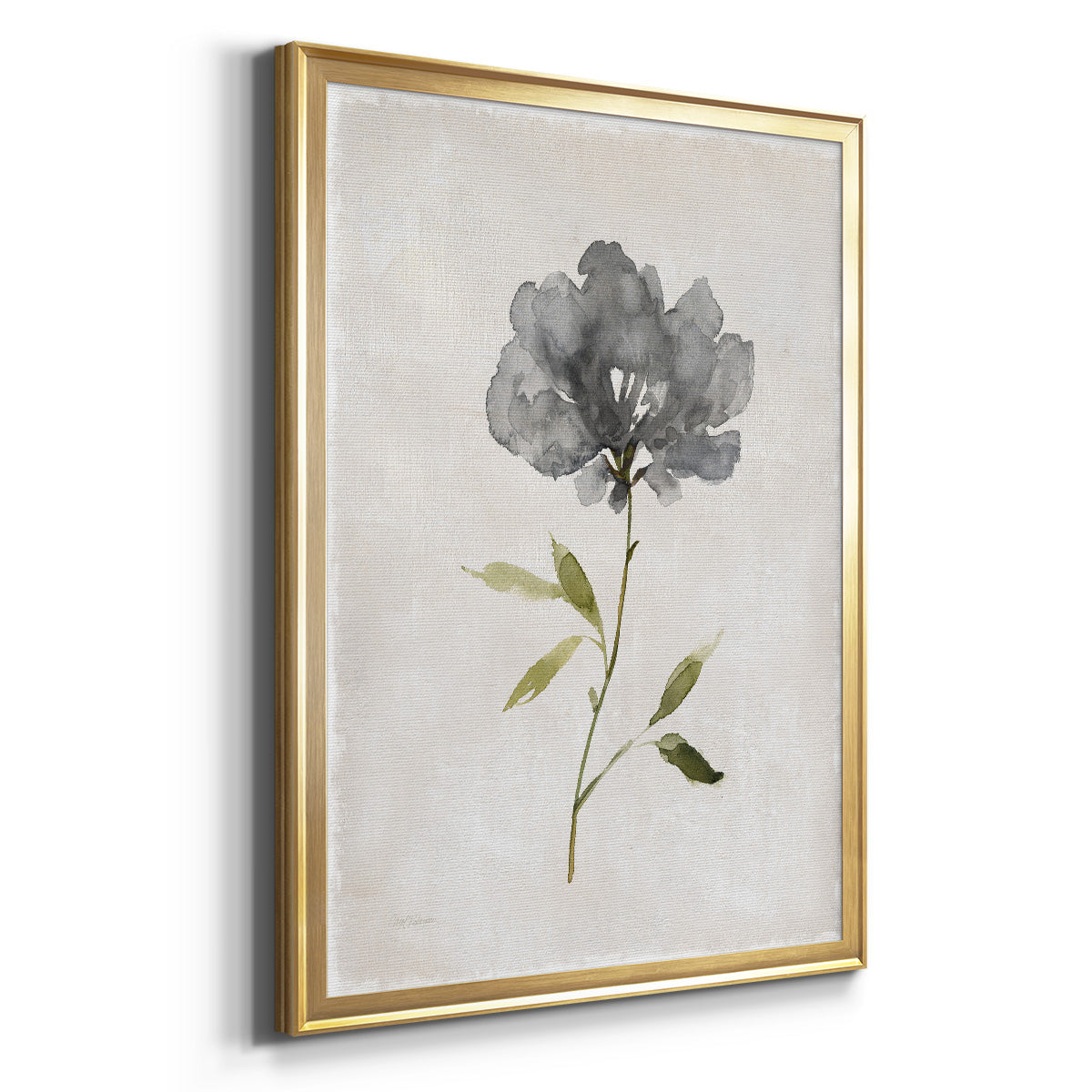 Botanical Beauty I - Modern Framed Canvas Print