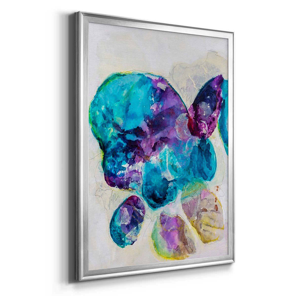 Aegean Dream I - Modern Framed Canvas Print