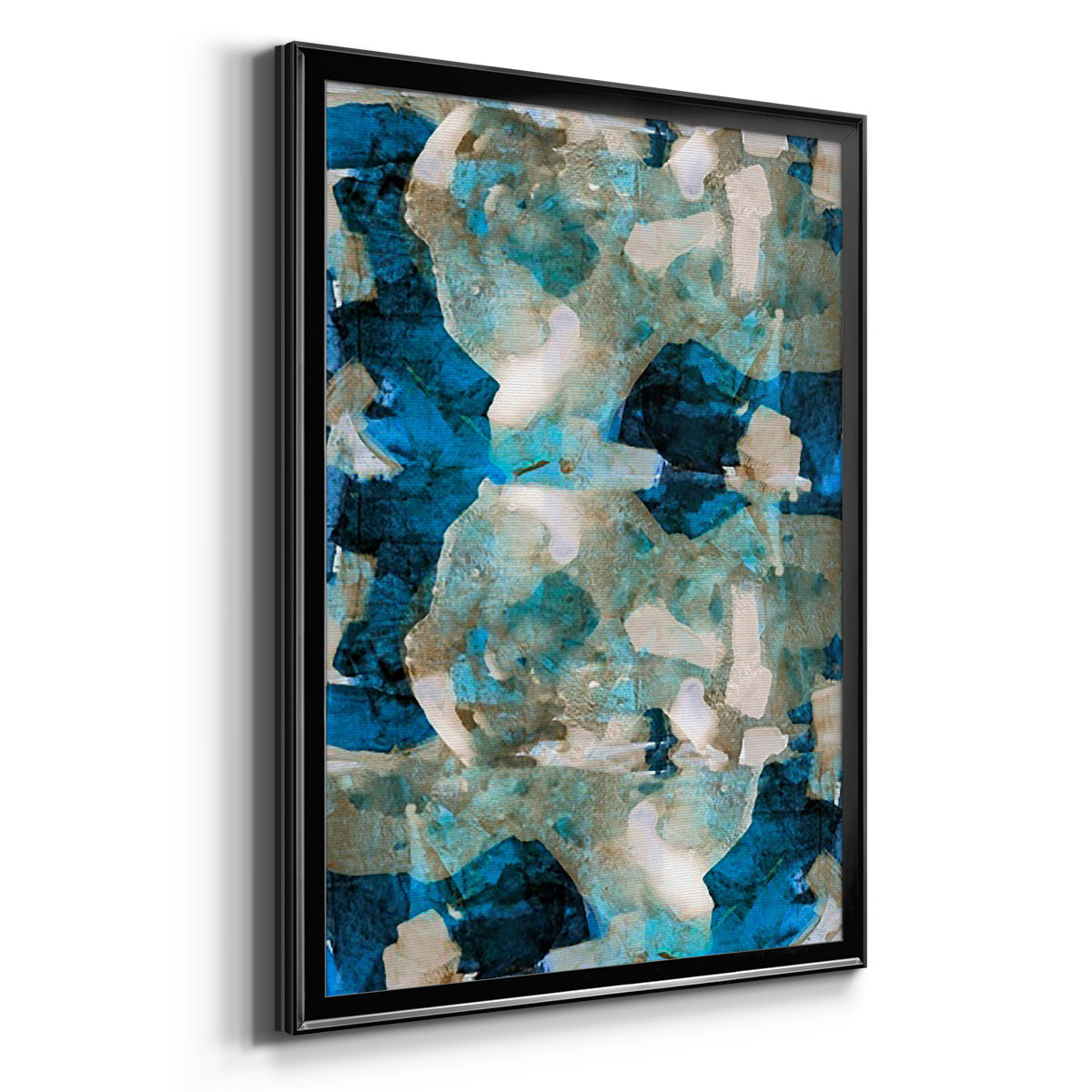 Impasto II - Modern Framed Canvas Print