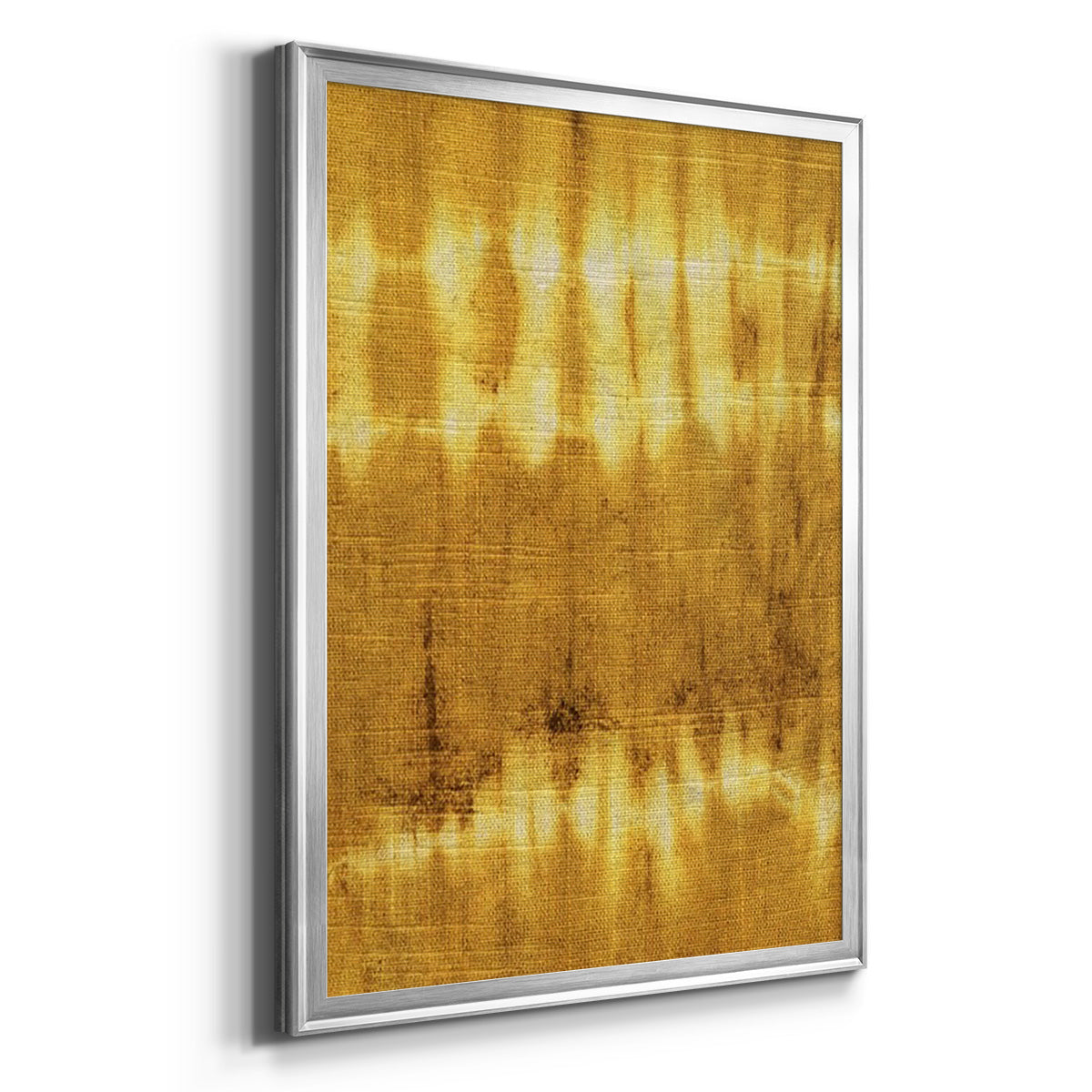 Turmeric Sunrise IV - Modern Framed Canvas Print