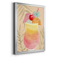 Tropical Cocktail IV - Modern Framed Canvas Print