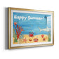Cute Sea Creatures I - Modern Framed Art Print