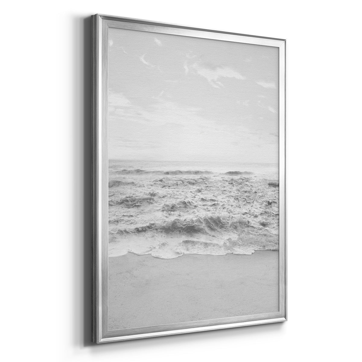 Gentle Tides I - Modern Framed Canvas Print