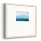 Azure Rising II Premium Framed Print Double Matboard