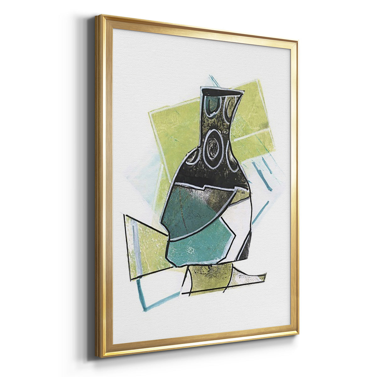 Jubilee Jugs II - Modern Framed Canvas Print