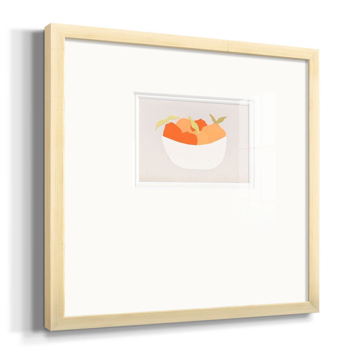 Sumo Citrus II Premium Framed Print Double Matboard