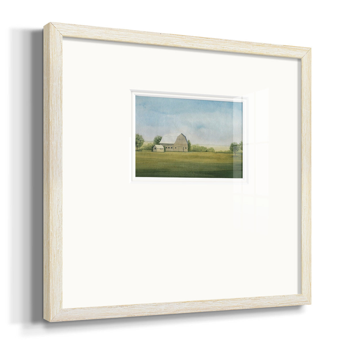 Grove Farm II Premium Framed Print Double Matboard