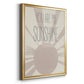 Sunshine - Modern Framed Canvas Print