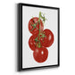 Watercolor Veggie IV - Modern Framed Canvas Print