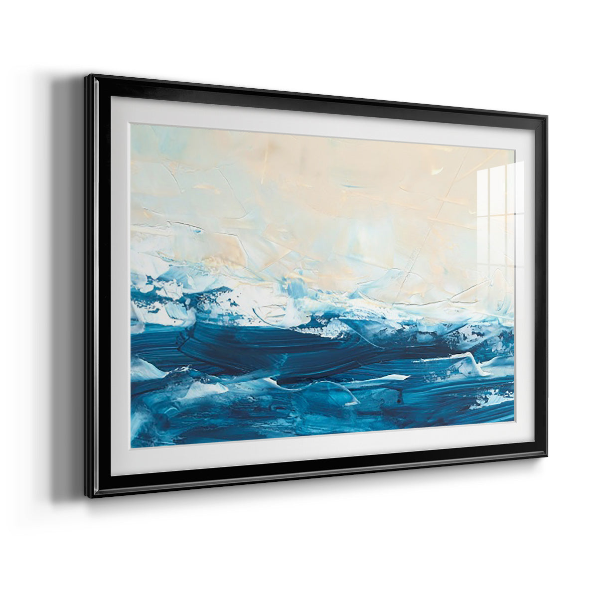 Wave after Wave III - Modern Framed Art Print