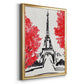 Day in Paris I - Modern Framed Canvas Print
