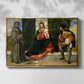 Madonna and Child with Saints Anthony of Padua and Roch, c. 1510 - Floater Framed Canvas Print