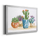 Summer Succulents II Premium Classic Framed Canvas - Ready to Hang