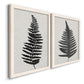 Forest Fern III - Premium Framed Canvas 2 Piece Set - Ready to Hang