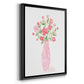 Boho Pinwheel Bouquet I - Modern Framed Canvas Print