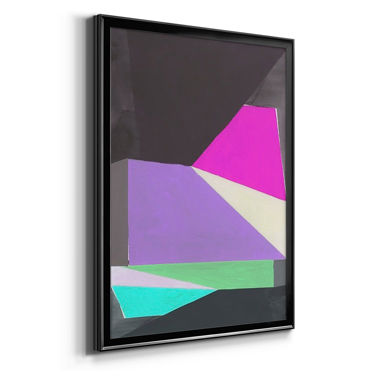 Chop III - Modern Framed Canvas Print